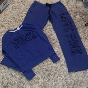 Pink Victoria secret sweatsuit